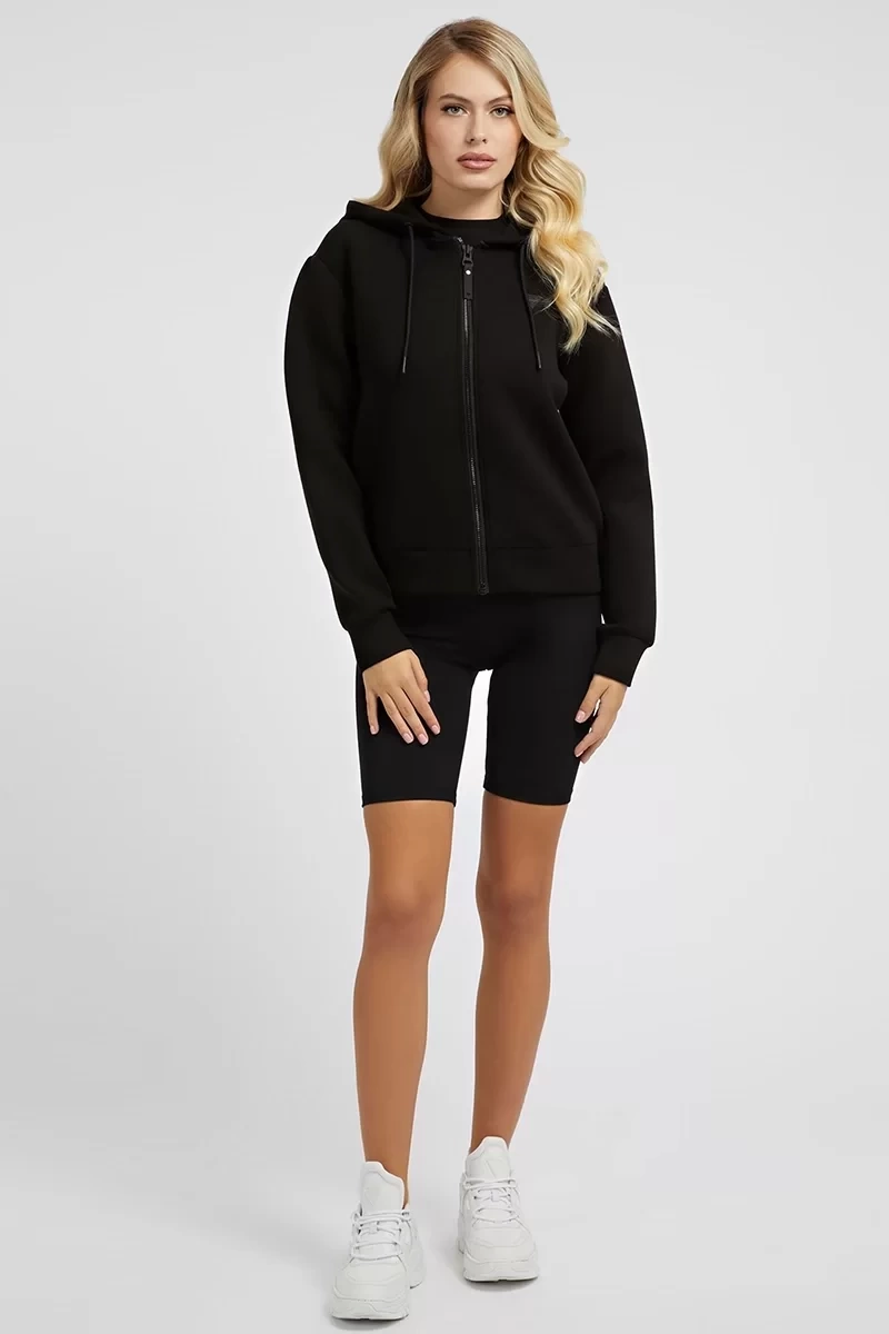 Guess Allie  Kapüşonlu Uzun Kollu Spor Kadın Sweatshirt