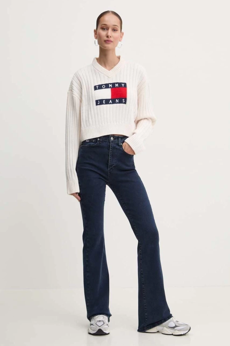 Tommy Hilfiger Kadın Slyvia Kot Pantolon