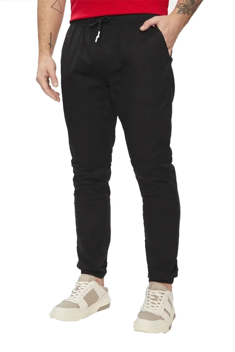 Tommy Hilfiger Erkek Austin Jogger Siyah Pantolon