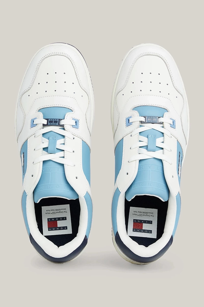 Tommy Hilfiger Erkek Monochrome Mavi Sneaker