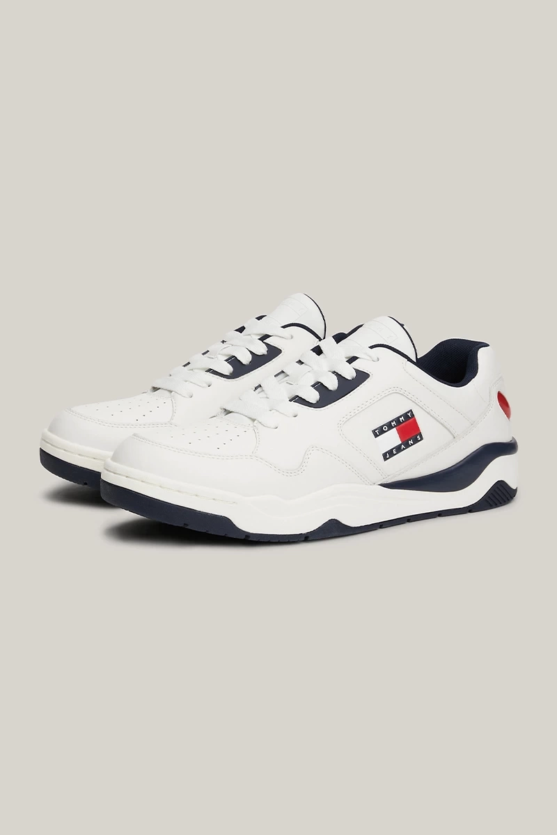 Tommy Hilfiger Erkek Colour-Blocked Sneaker