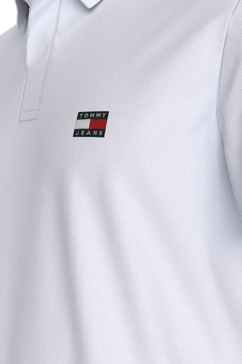 Tommy Hilfiger Erkek Beyaz  Polo T-Shirt