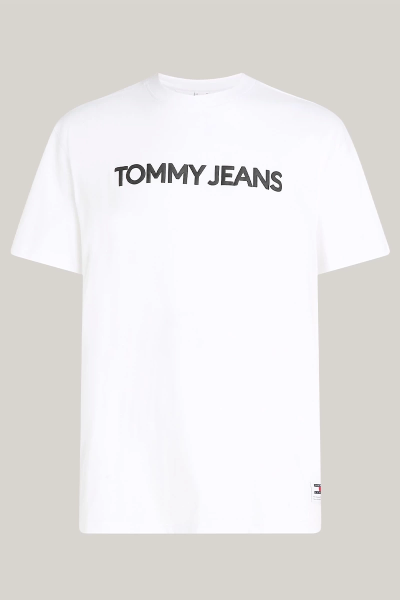 Tommy Hilfiger New Classic Beyaz Logolu T-Shirt