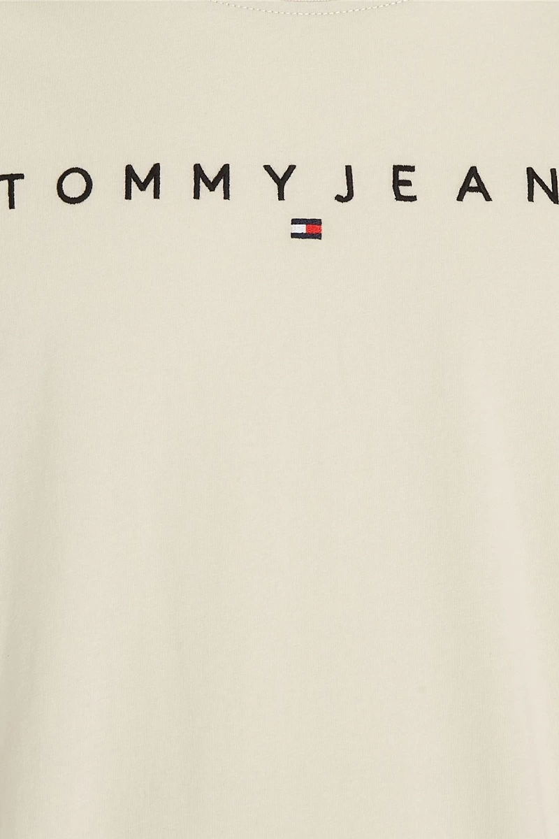 Tommy Hilfiger Erkek Logolu T-Shirt