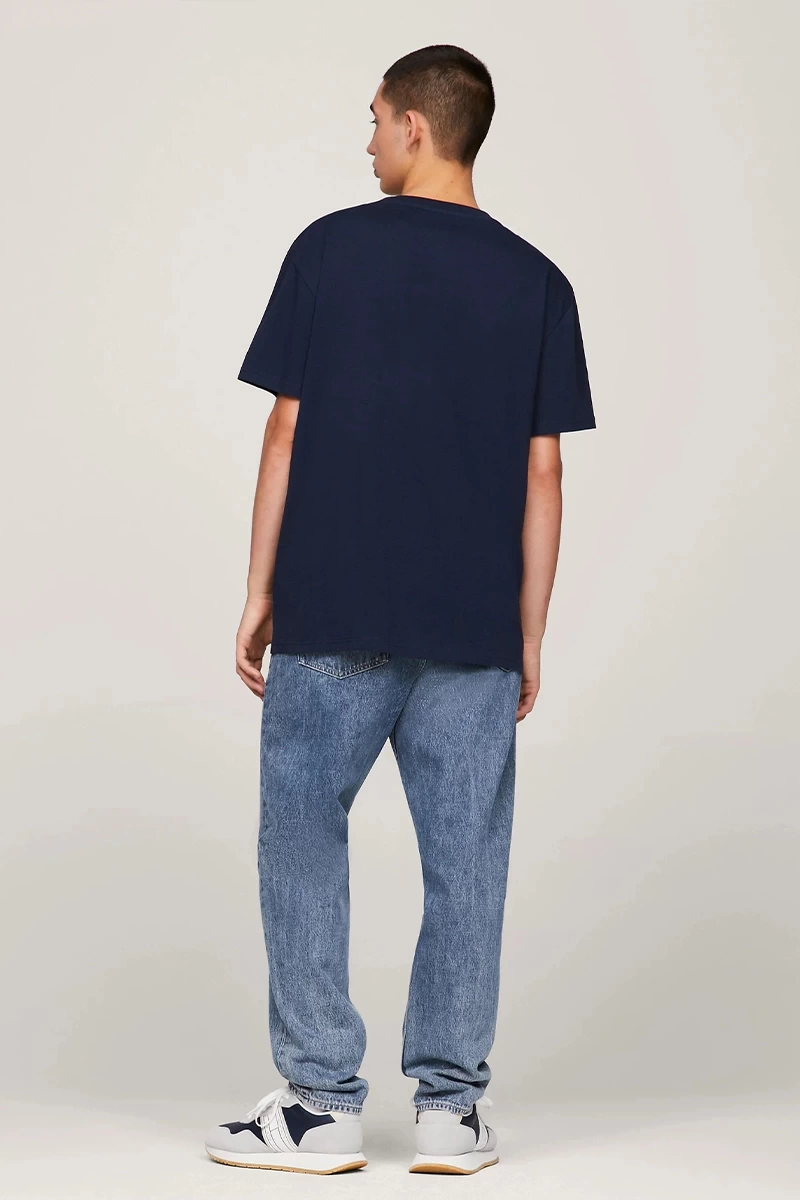 Tommy Hilfiger Erkek 2li Lacivert T-Shirt