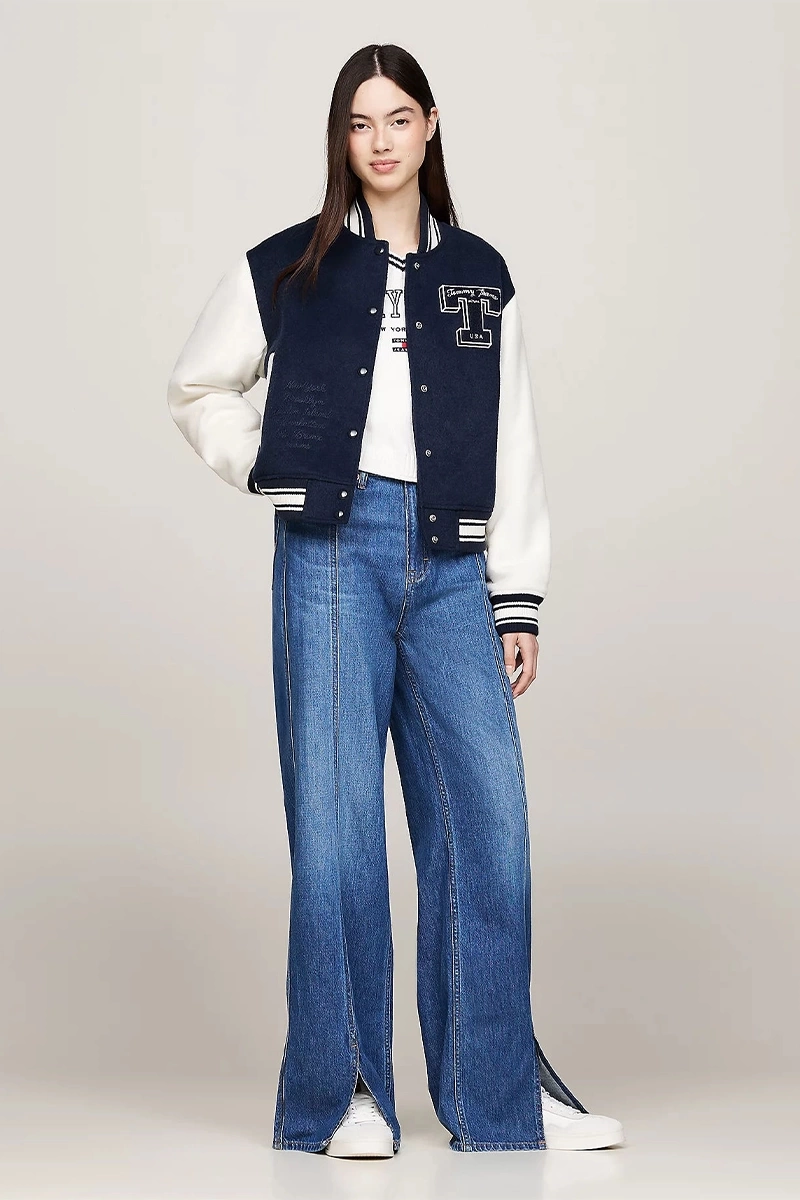 Tommy Jeans Kadın Letterman Ceket