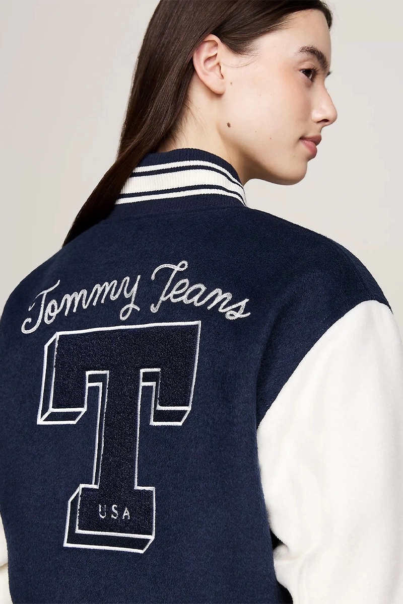 Tommy Jeans Kadın Letterman Ceket