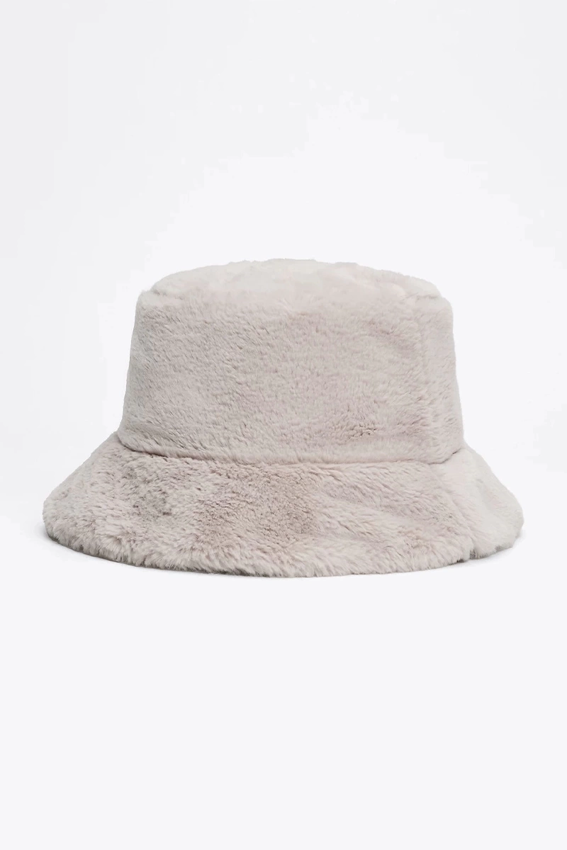 TJW LINEAR FUR BUCKET HAT