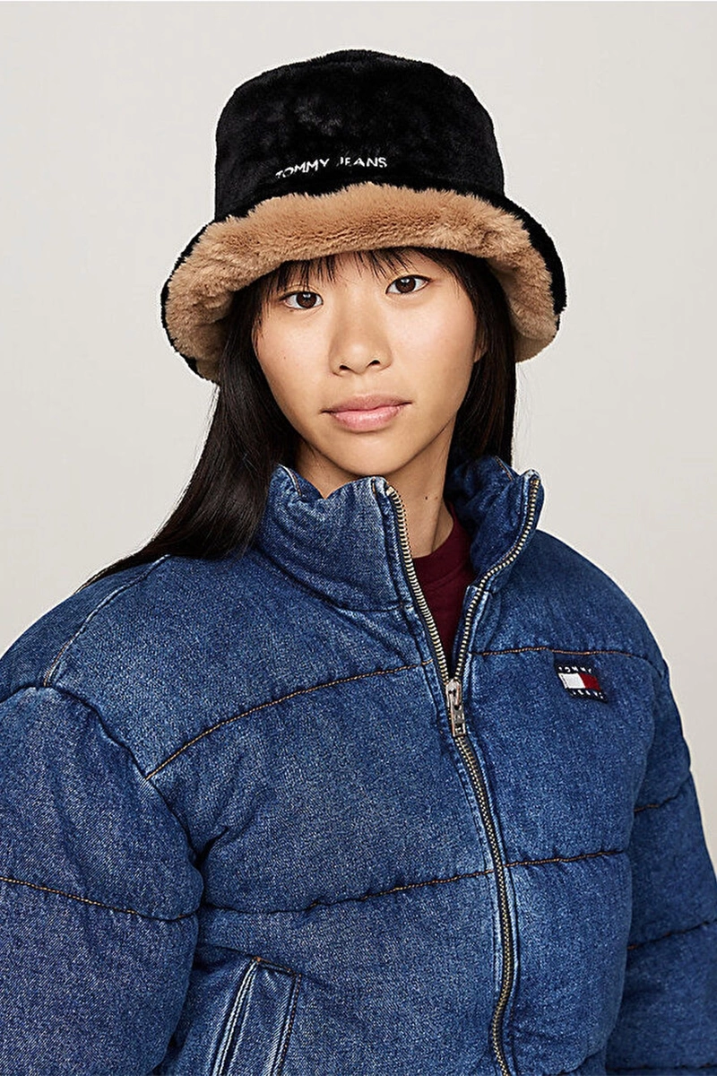 TJW LINEAR FUR BUCKET HAT