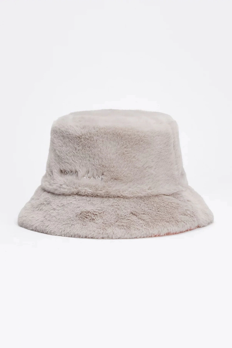 TJW LINEAR FUR BUCKET HAT