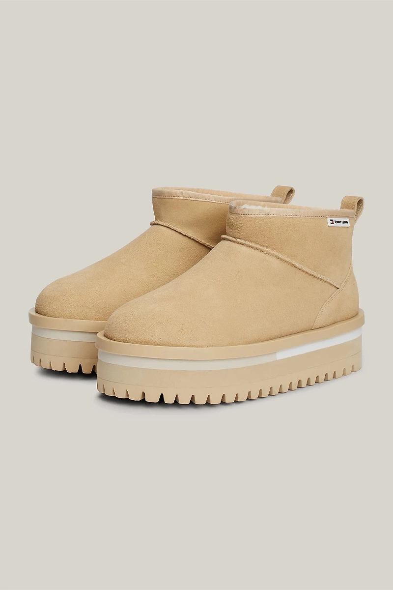 TJW SUEDE FLATFORM  BOOT WL