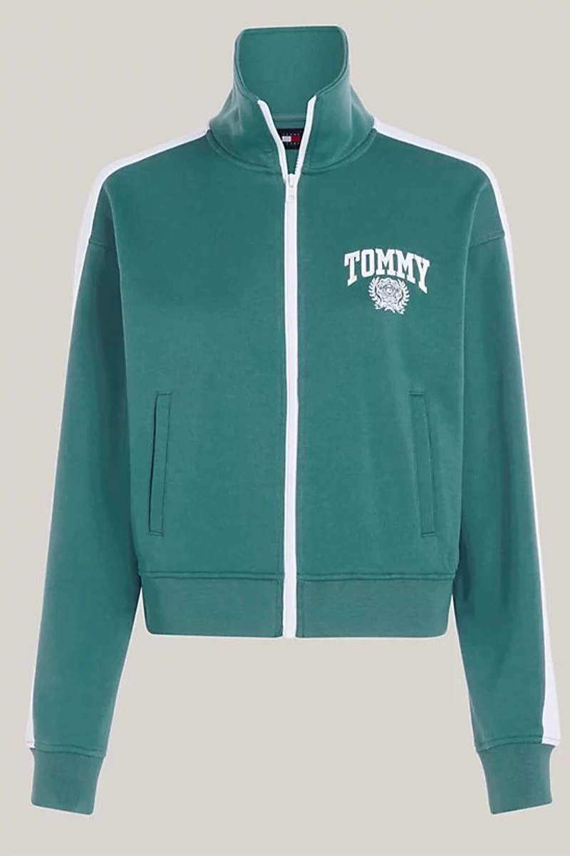 Tommy Hilfiger Kadın Tam Fermuarlı Sweatshirt