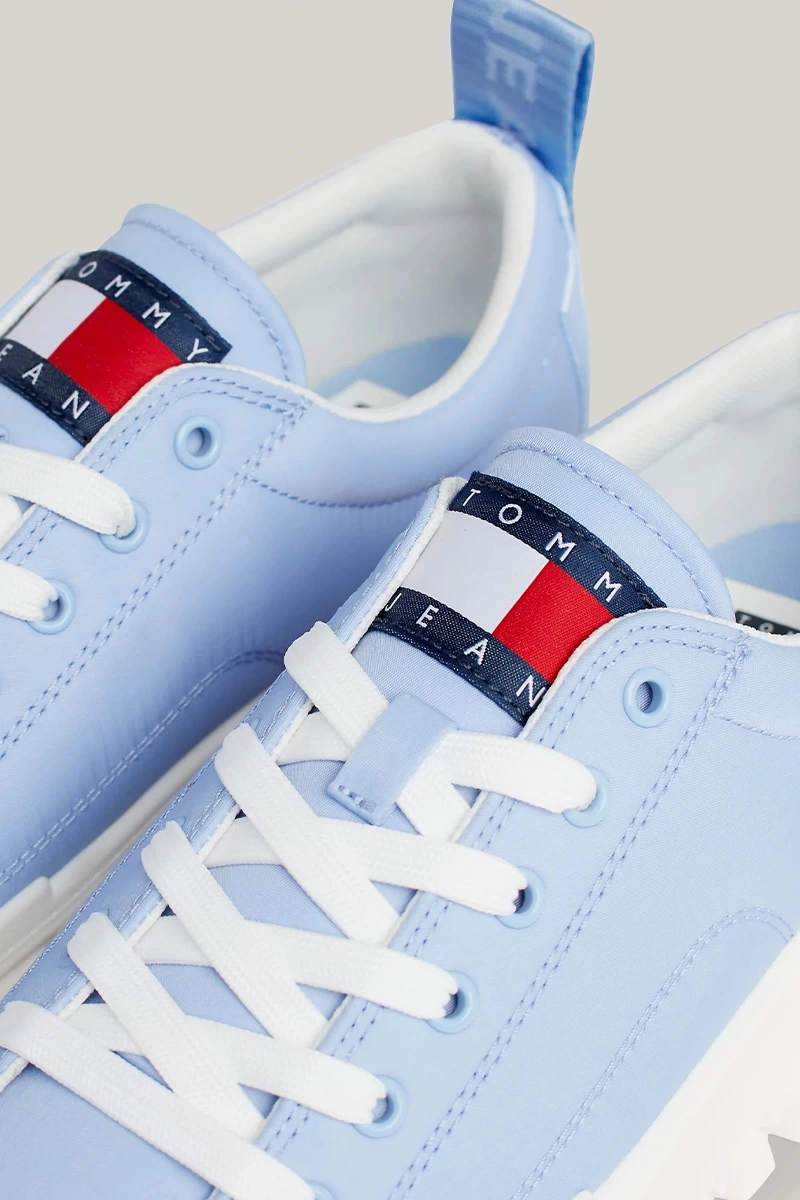 Tommy Hilfiger Kadın Cleat Mavi Sneaker