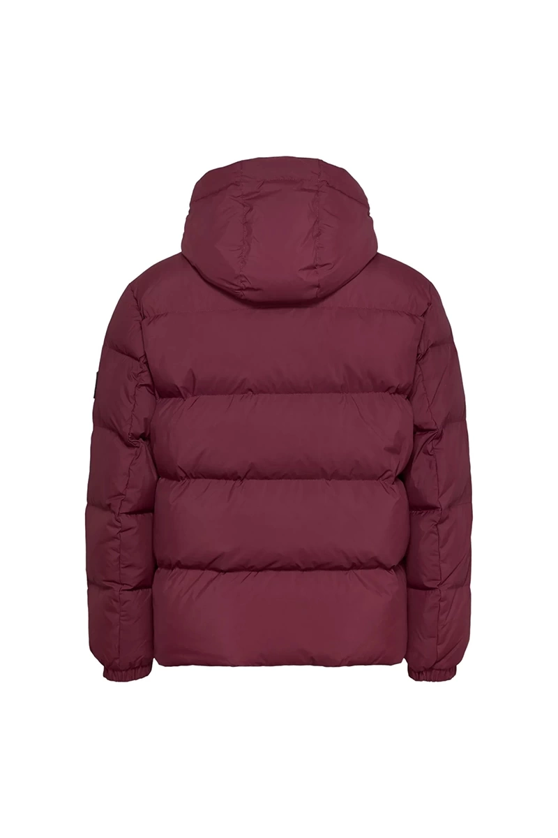 Tommy Hilfiger Erkek Essential Bordo Mont