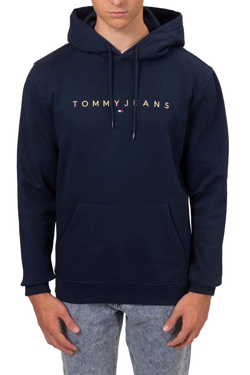 Tommy Hilfiger Erkek Lacivert Winter Sweatshirt