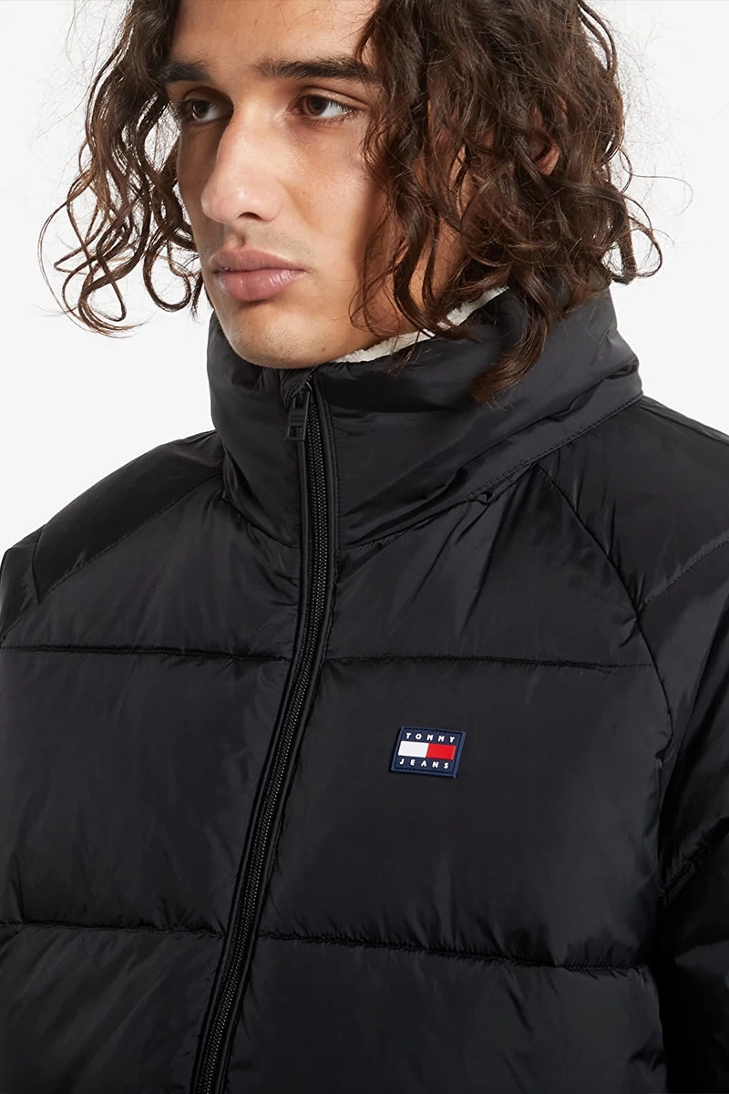 Tommy Hilfiger Erkek Vail Puffer Siyah Mont