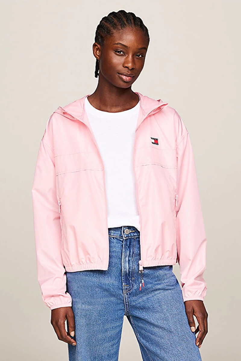 Tommy Hilfiger Kadın Chicago Pembe Yağmurluk