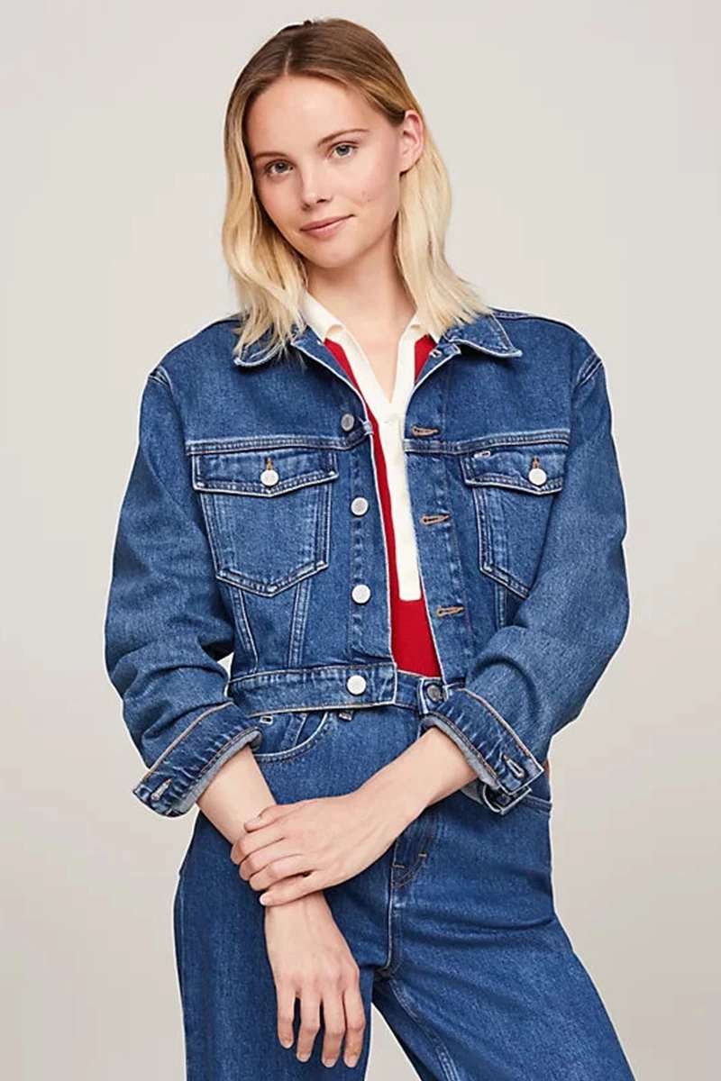 Tommy Hilfiger Kadın Claire Denim Ceket