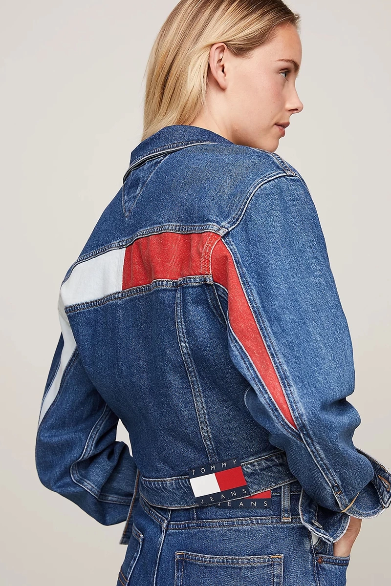 Tommy Hilfiger Kadın Claire Denim Ceket