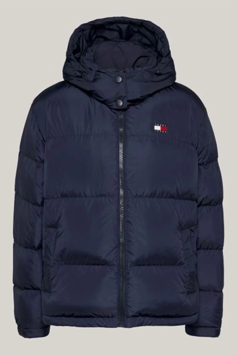 Tommy Hilfiger Kadın Lacivert Puffer Mont