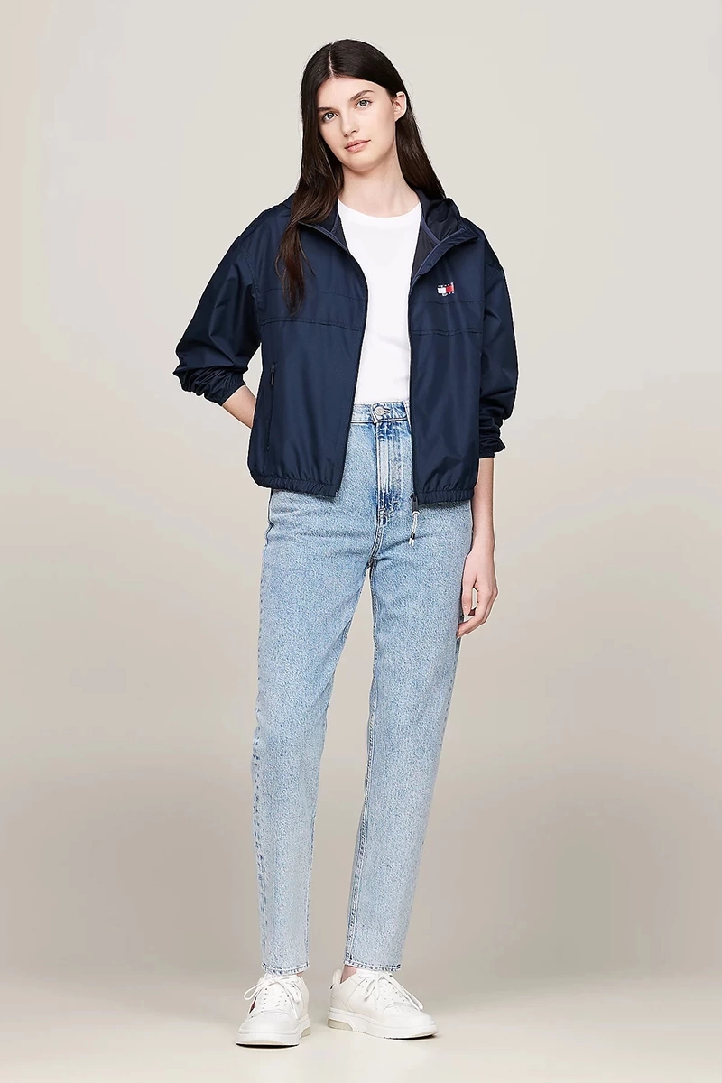 Tommy Hilfiger Kadın Mom Yüksek Bel Jean