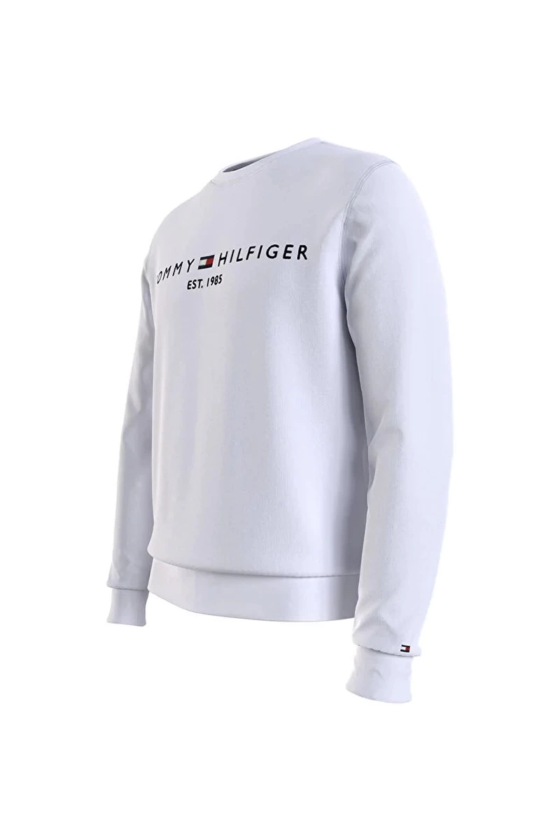 Tommy Hilfiger Erkek Original Logolo Sweatshirt