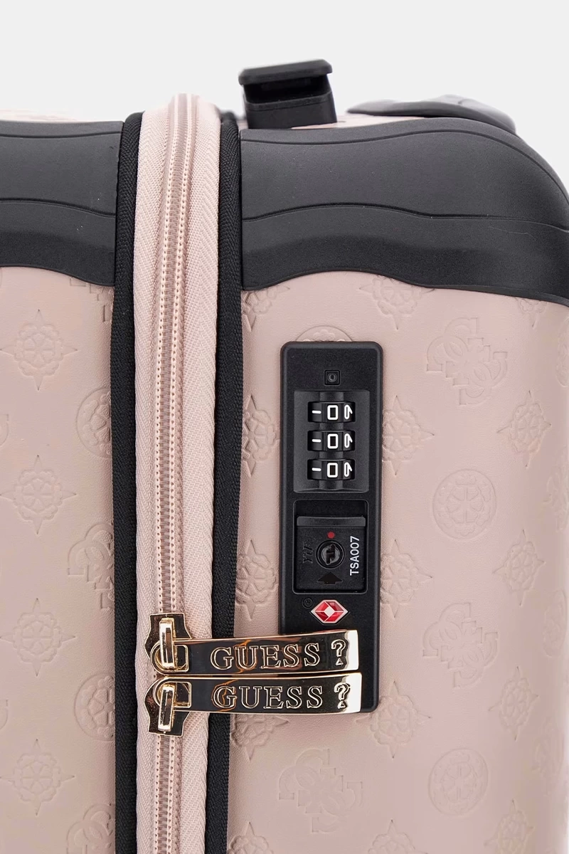 Guess  Unisex Şakayık  4G Logolu  Wilder Valiz