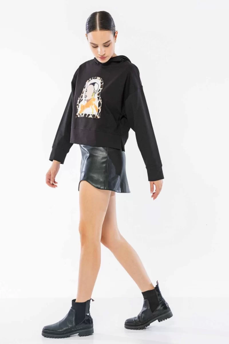 Berrin Siyah Sweatshirt