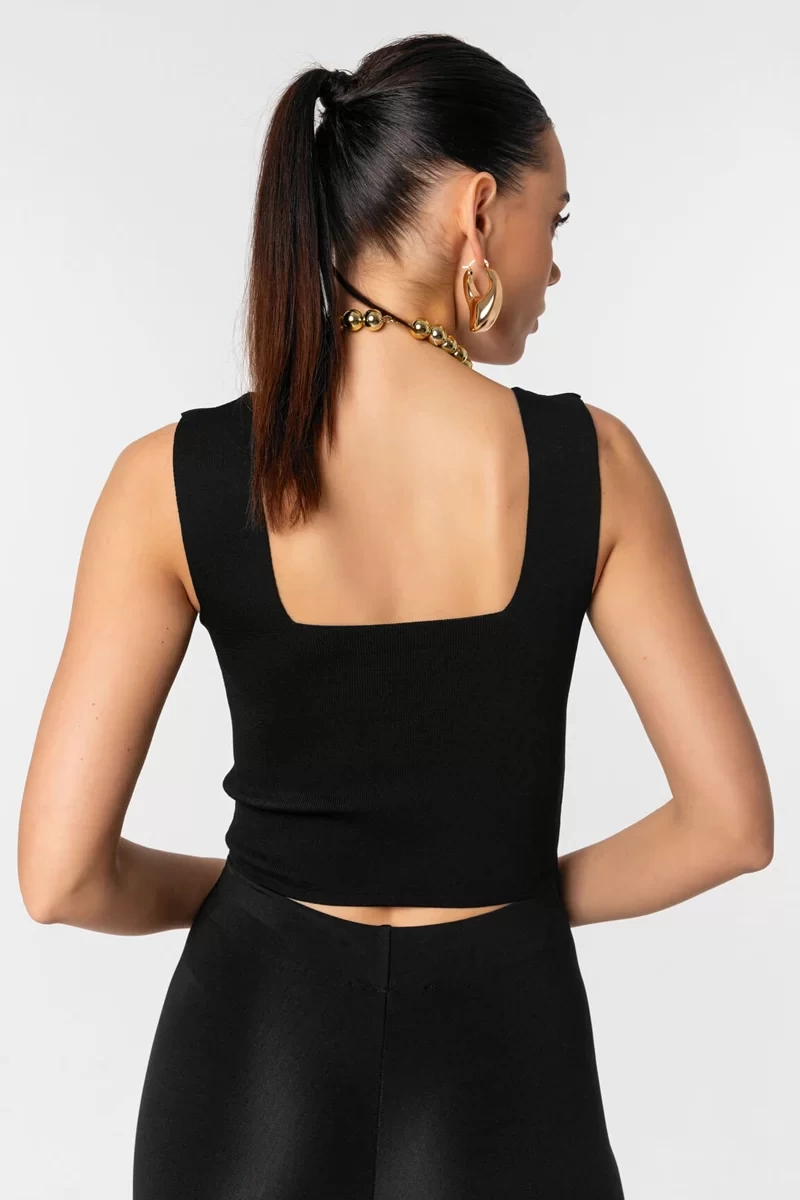 Lefon MARNE TANK TOP-SİYAH