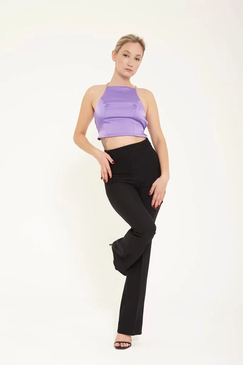 Lefon Upolo Crop Üst-MOR
