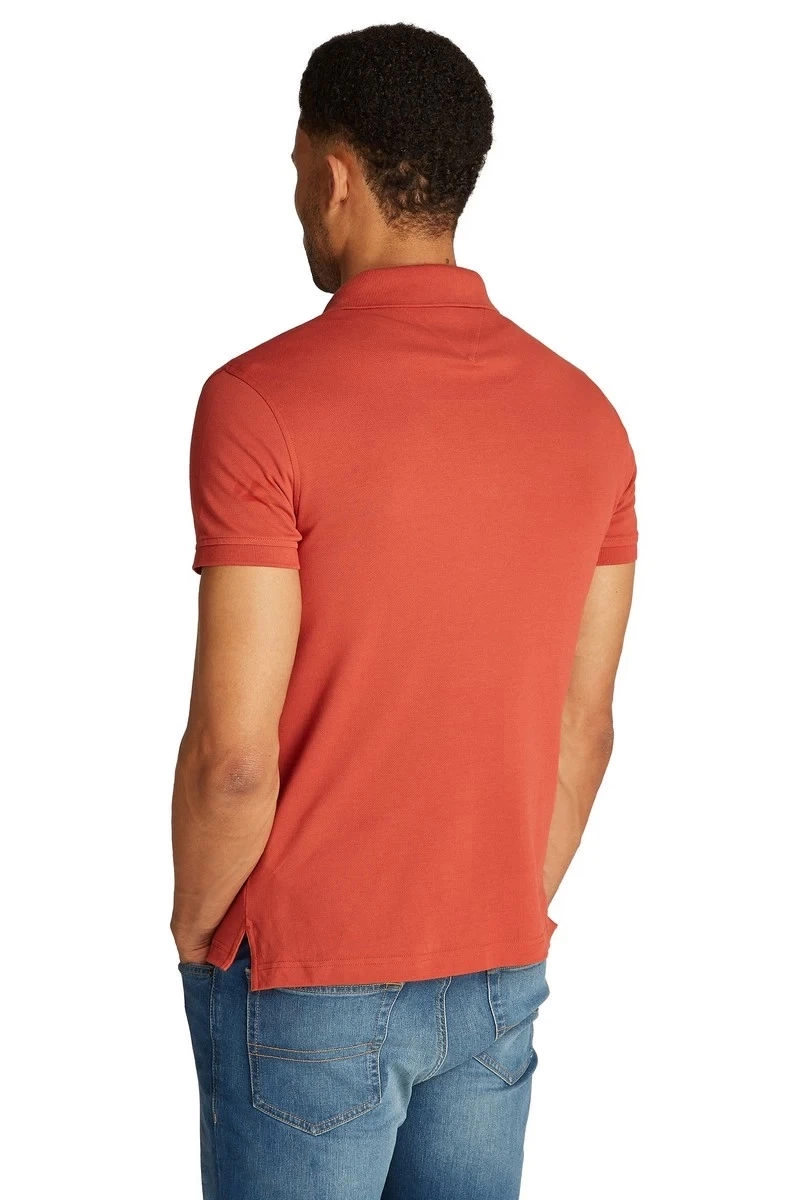 Tommy Hilfiger Erkek Polo Yaka Kremit rengi T-Shirt