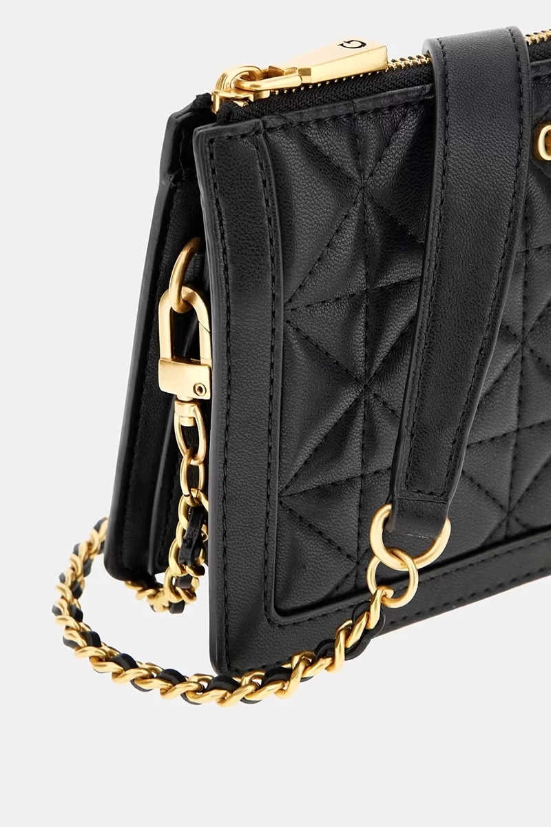 Guess Abey Kapitoneli Mini Çapraz Kadın Çanta