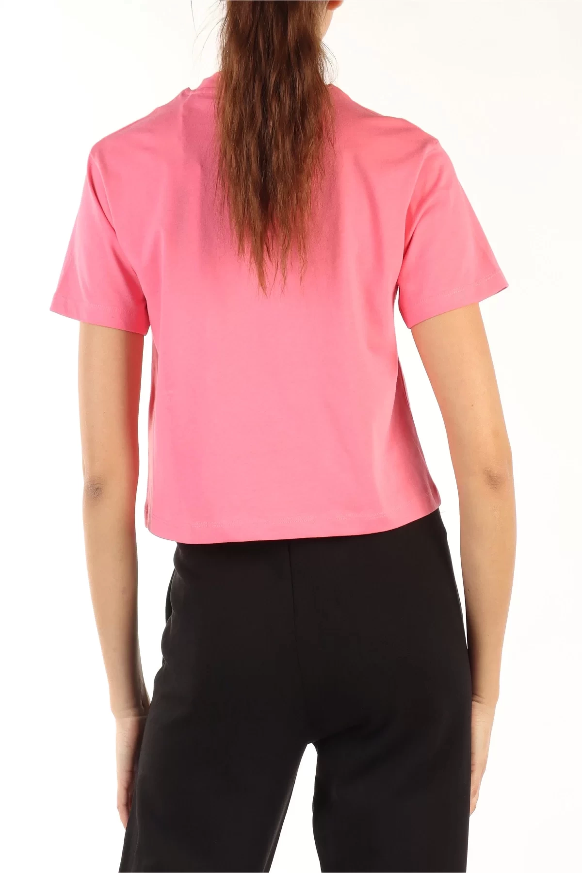 Active Kırpılmış Pamuklu T-shirt