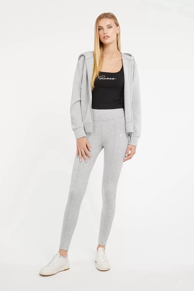 Guess Arkası Üçgen Logolu Scuba Sweatshirt