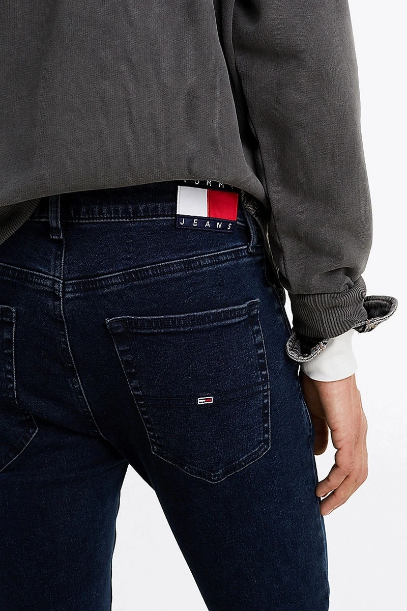 Tommy Hilfiger Erkek Austin Slim Dar Paça Kot Pantolon