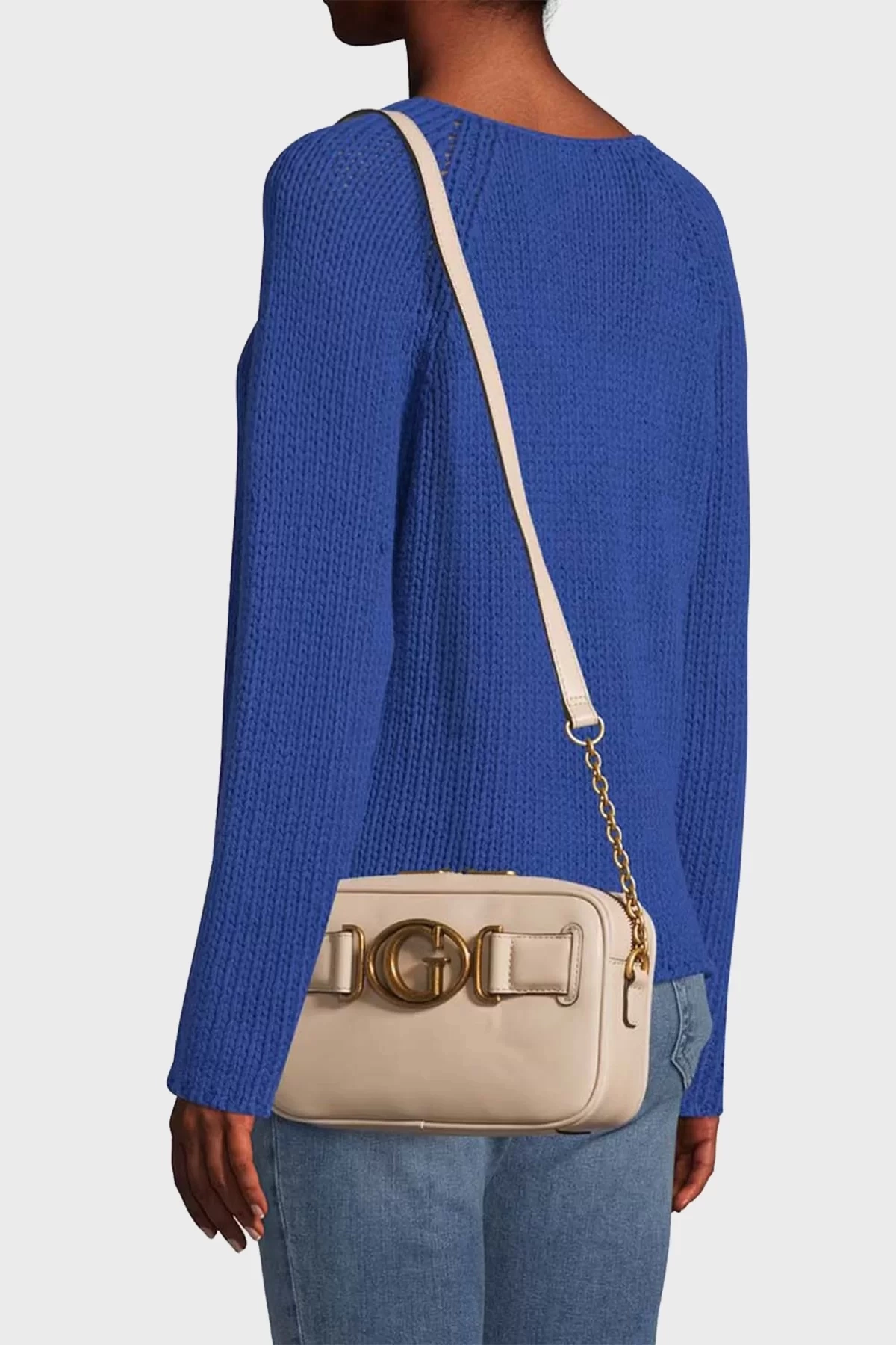 Guess Logolu Zincir Askılı Aviana Kadın Çanta