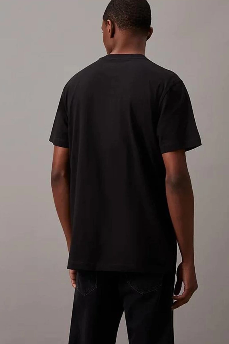 Calvin Klein Erkek Monologolu Siyah T-Shirt