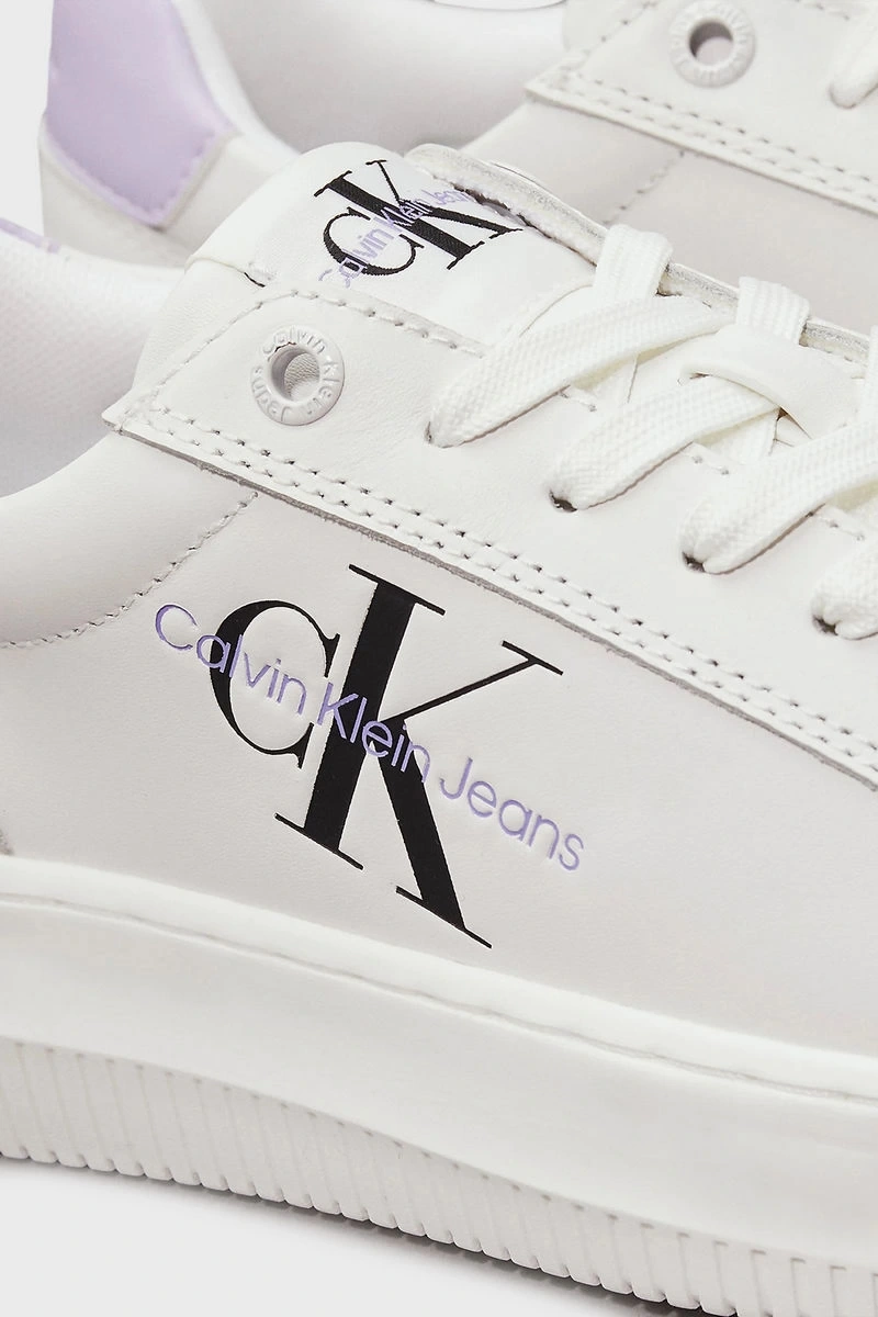 Calvin Klein Logolu Beyaz Kadın Sneaker