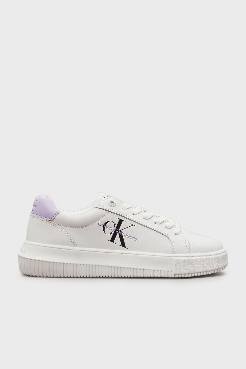 Calvin Klein Logolu Beyaz Kadın Sneaker