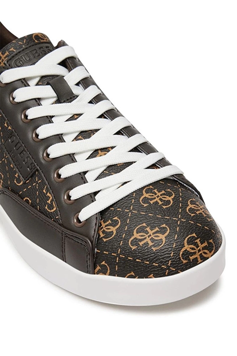 Guess Erkek Kahverengi Caserta 4G Logolu Snekaer