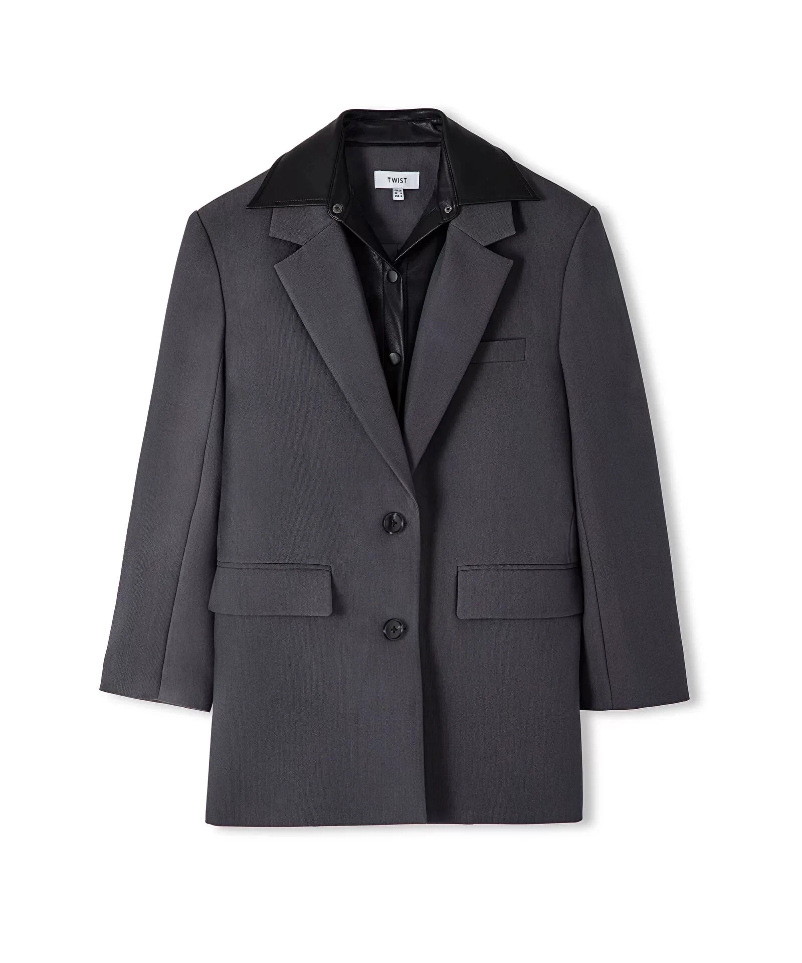 Twist  Çift Parça Görünüm Blazer Kadın Ceklet