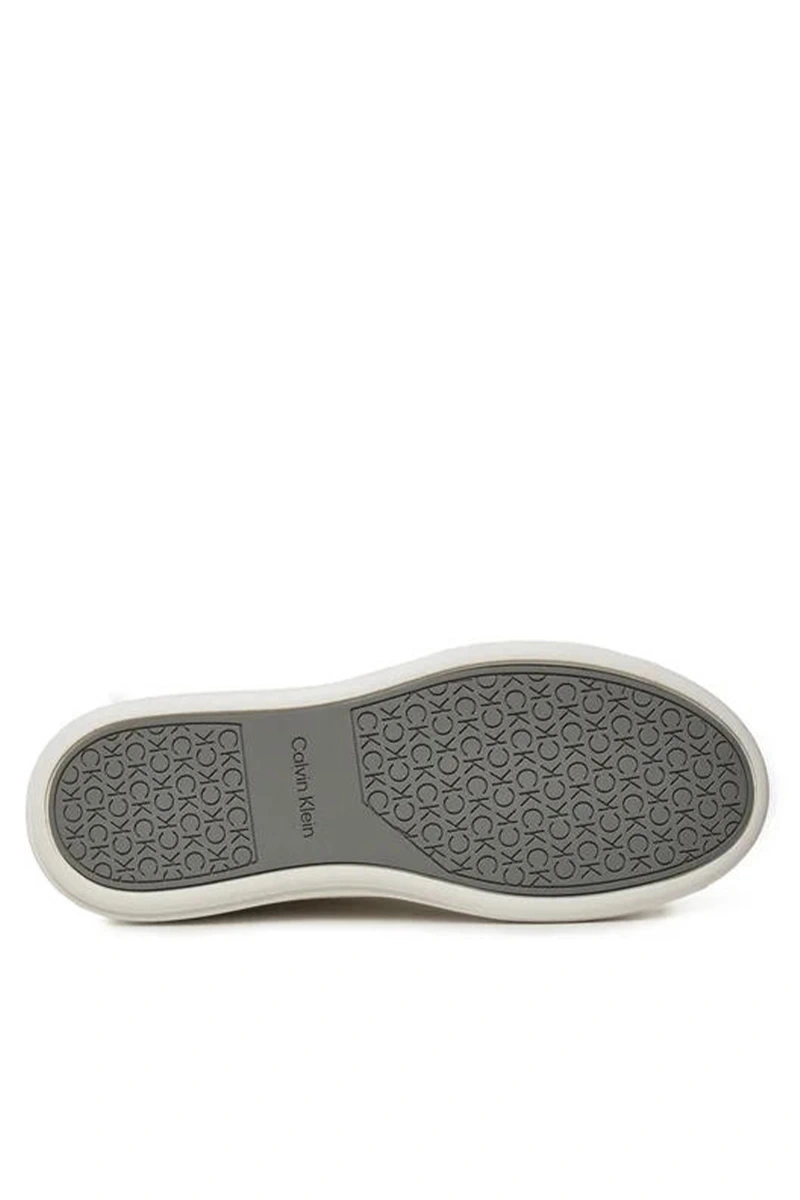 Calvin Klein CK Logolu Kadın Beyaz Sneaker