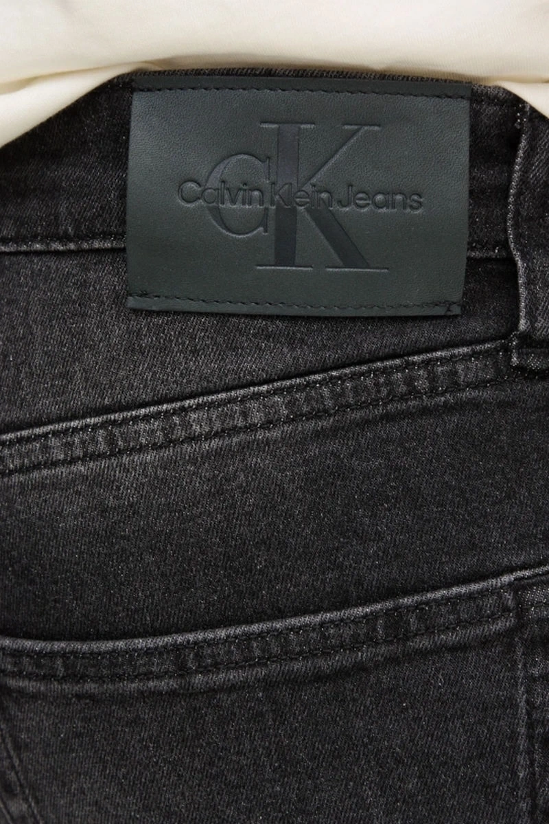 Calvin Klein Erkek Dad  Denim Siyah Kot Pantolon