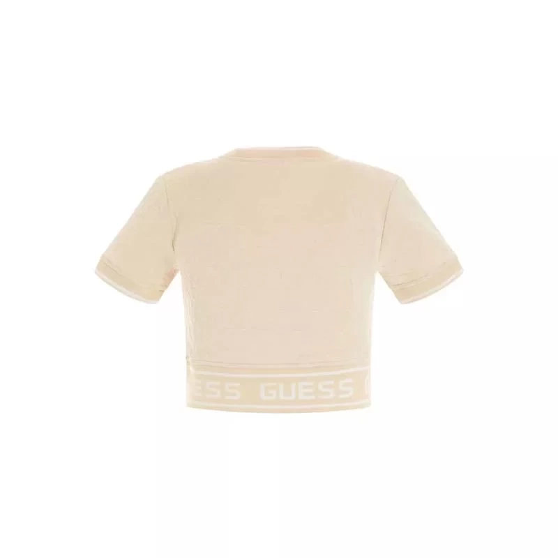 Guess  Damen T-Shirt  Darla SS Crop