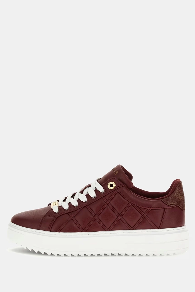 Guess Kadın Bordo Dattice Sneaker