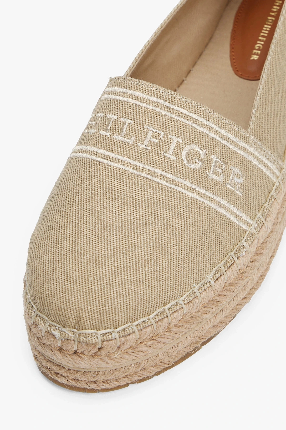 Tommy Hilfiger Kadın Denim Platform Espadril