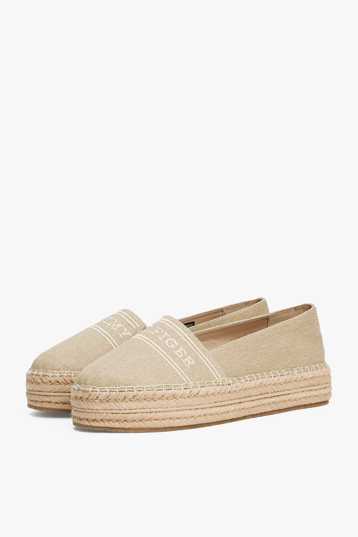 Tommy Hilfiger Kadın Denim Platform Espadril