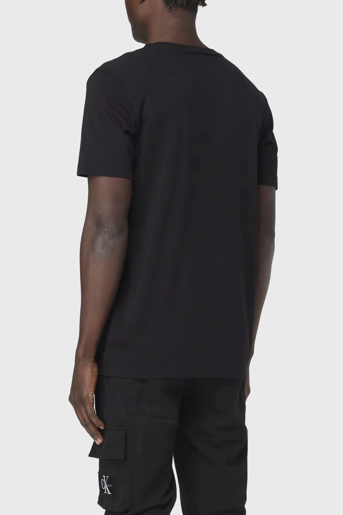 Calvin Klein Erkek Regular Fit Bisiklet Yaka Siyah T-Shirt