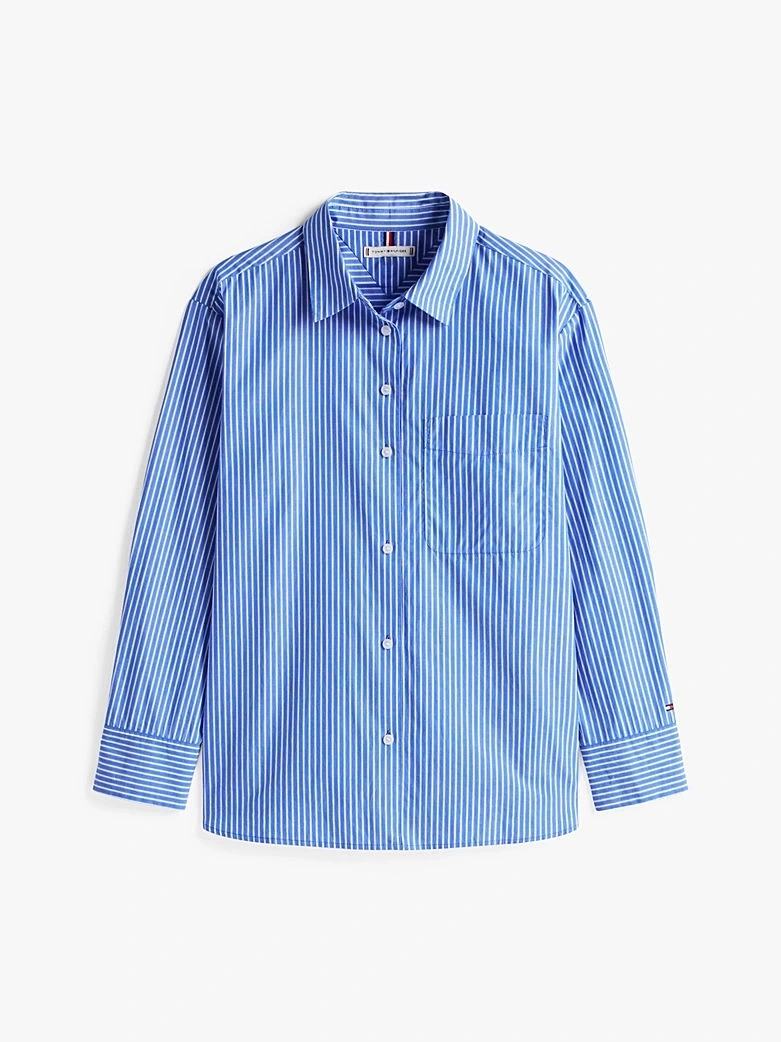 ESS POPLIN EASY FIT SHIRT