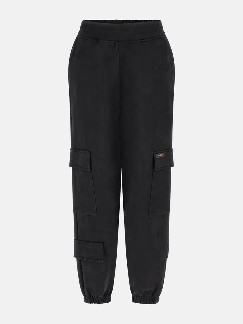 Guess Suni Süet Kargo Pantolon Kadın